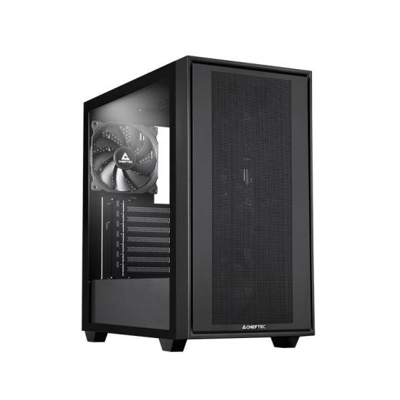 Obrázok pre Chieftec Midi Tower GS-03B-BLK-OP, Schwarz Černá