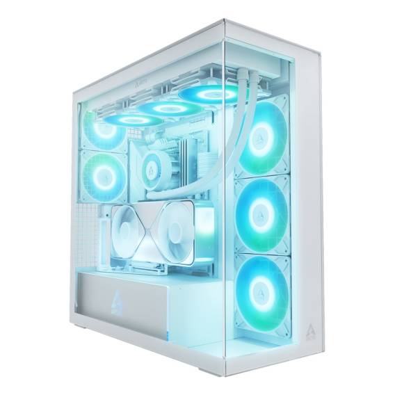 Obrázok pre ARCTIC Xtender VG White (Clear Glass) Midi Tower Bílá