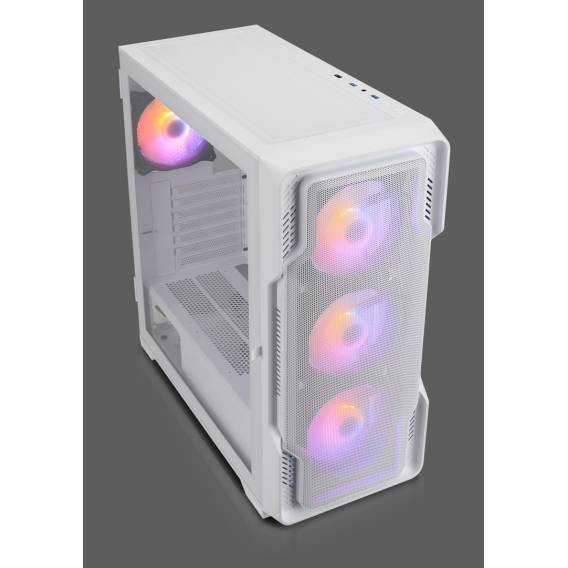 Obrázok pre Nanoxia DS-9ARGB-W počítačová skříň Midi Tower Bílá