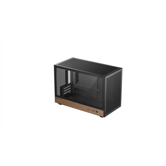Obrázok pre DeepCool CH260 WOOD Micro Tower Černá, Dřevo