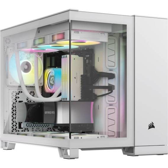 Obrázok pre Corsair 2500X RGB Micro Tower Bílá