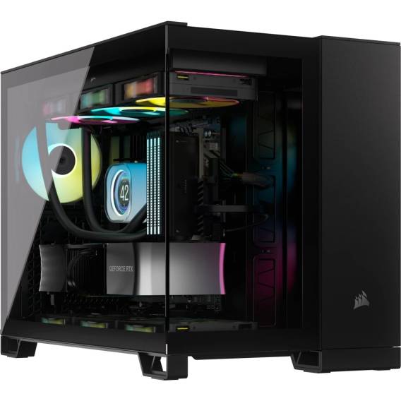 Obrázok pre Corsair 2500X RGB Micro Tower Černá