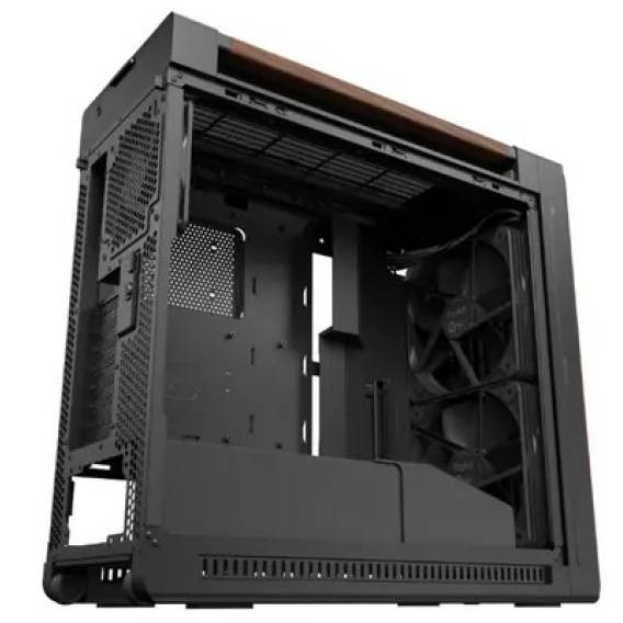 Obrázok pre ASUS ProArt PA602 Wood Edition Modern Black - Metal Panel Midi Tower Černá, Dřevo