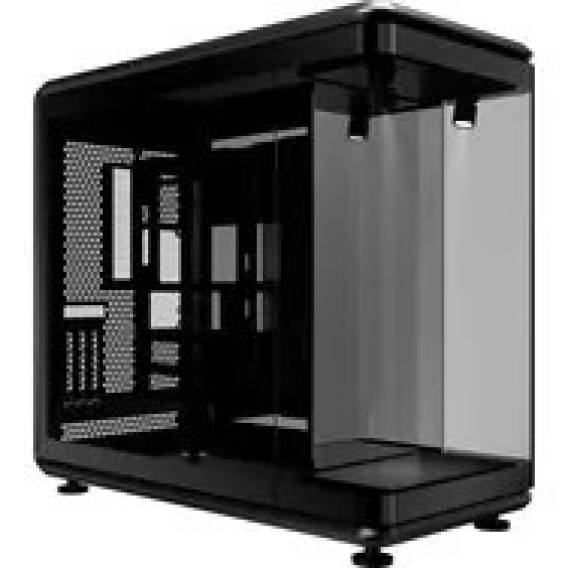 Obrázok pre Cooler Master MasterFrame 360 PANORAMA Full Tower Černá, Průhledná