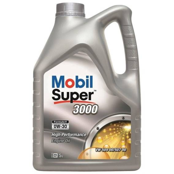 Obrázok pre ENGINE OIL MOBIL SUPER 3000 FV 0W-30 5L