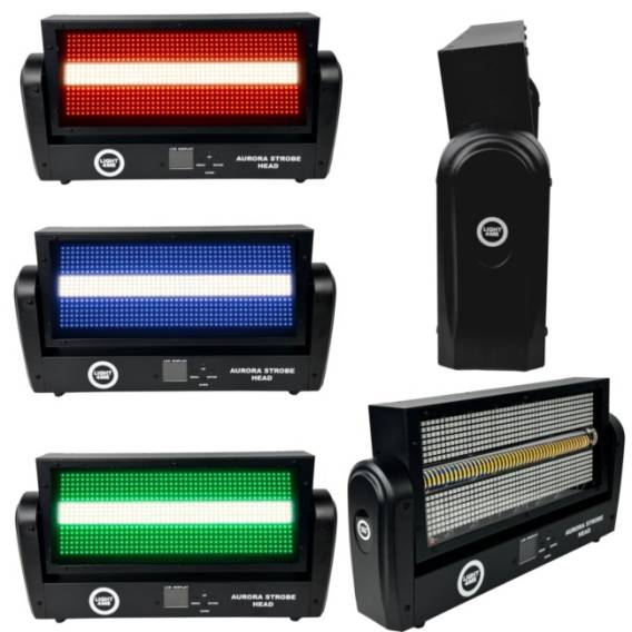 Obrázok pre LIGHT4ME AURORA STROBE HEAD ruchomy stroboskop sce