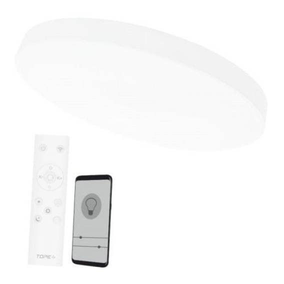 Obrázok pre Ceiling Lamp Boston 2x60W D80RC LED white