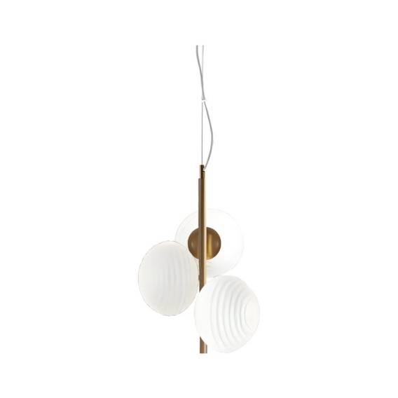 Obrázok pre LAMP PENDANT OPALLA 3X30W E27 34CM