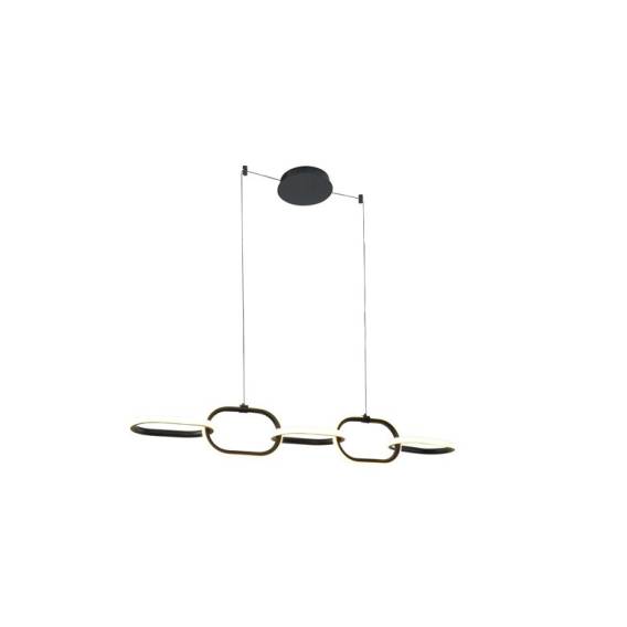 Obrázok pre PENDANT LED LIGHT EDIRNA 5 4000K BLACK