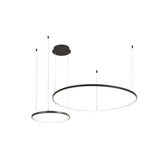 Obrázok pre PENDANT LED LIGHT SIBIU 2XROUND 4000K BL