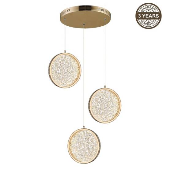 Obrázok pre Pendant lamp LED Napoli A2378-3 30CM 30W