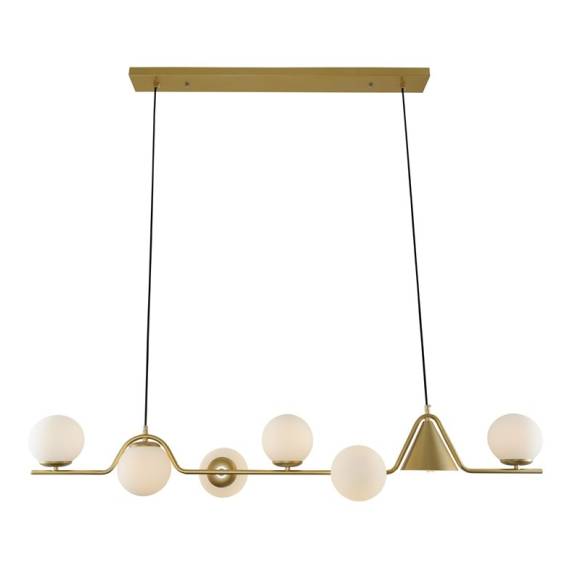 Obrázok pre PENDANT LIGHT RAILE H1.2M 7XG9 GOLD
