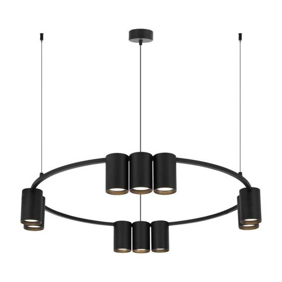 Obrázok pre PENDANT LIGHT PORI 10XGU10 ML0373 BLACK