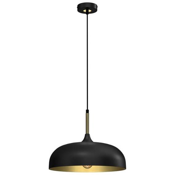 Obrázok pre PENDANT LIGHT VOLOS E27 BLACK/GOLD