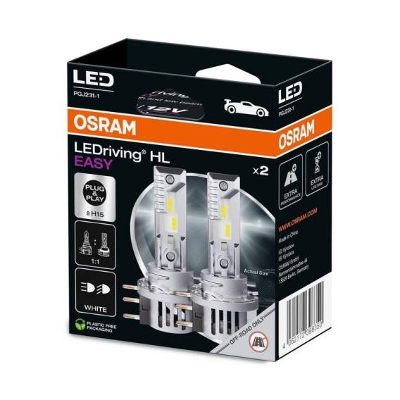 Obrázok pre LIGHT LED EASY H15 12V 23W 2PCS