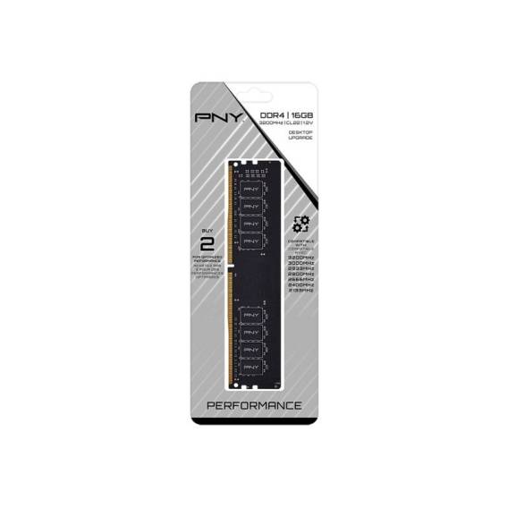 Obrázok pre PNY MD16GSD43200-TB paměťový modul 16 GB 1 x 16 GB DDR4 288-pin DIMM