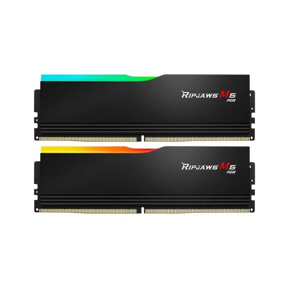 Obrázok pre G.Skill Ripjaws M5 RGB paměťový modul 48 GB 2 x 24 GB DDR5 5200 MT/s 288-pin DIMM