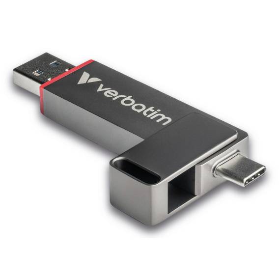 Obrázok pre Verbatim Dual QuickStick USB paměť 512 GB USB Type-A / USB Type-C 3.2 Gen 1 (3.1 Gen 1) Šedá