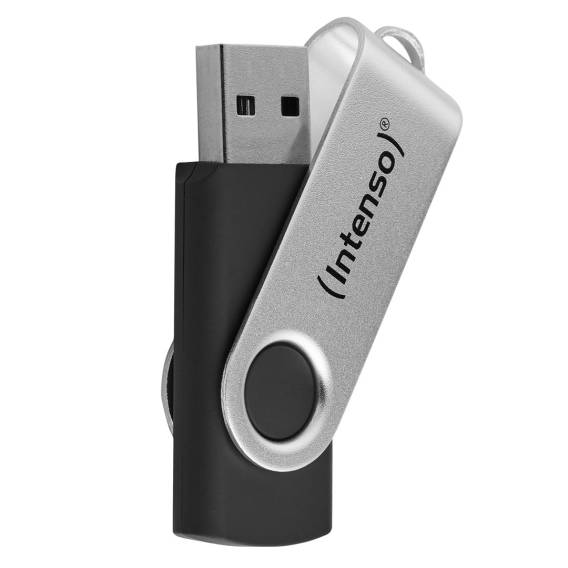 Obrázok pre Intenso USB 256GB OFFICE LINE 3.2 Gen1 Silver-Black USB paměť USB Typ-A 3.2 Gen 1 (3.1 Gen 1) Černá, Stříbrná