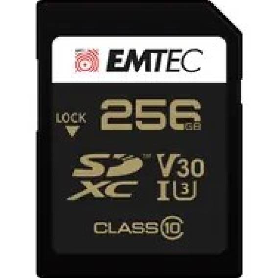 Obrázok pre Emtec ECMSD256GXC10SP paměťová karta 256 GB SDXC UHS-I Třída 10