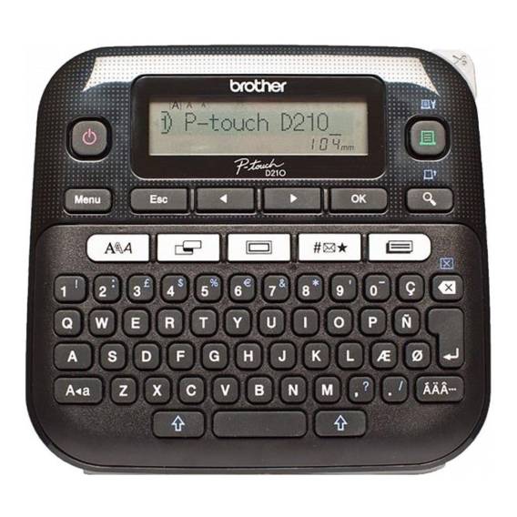 Obrázok pre Brother PT-D210VP tiskárna štítků Tepelný přenos 180 x 180 DPI 20 mm/s QWERTY