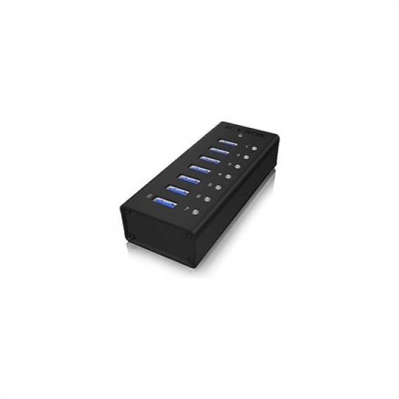 Obrázok pre ICY BOX IB-AC618 USB 3.2 Gen 1 (3.1 Gen 1) Type-B 5000 Mbit/s Černá