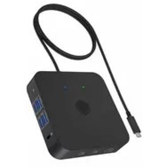 Obrázok pre ICY BOX IB-DK4090-C Dokovací USB 3.2 Gen 2 (3.1 Gen 1) Type-C Černá