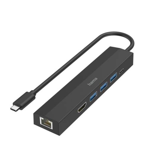 Obrázok pre Hama 00200144 rozbočovač rozhraní USB 3.2 Gen 1 (3.1 Gen 1) Type-C 5000 Mbit/s Černá