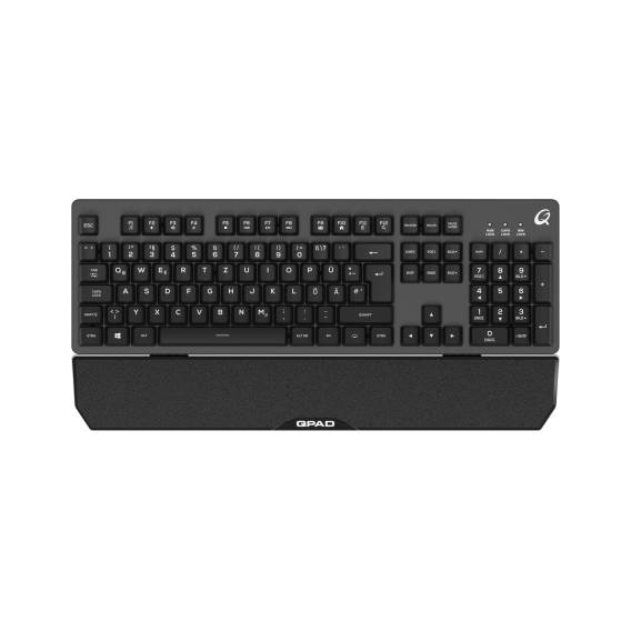 Obrázok pre QPAD MK-40 klávesnice Hraní USB QWERTZ Německý Černá