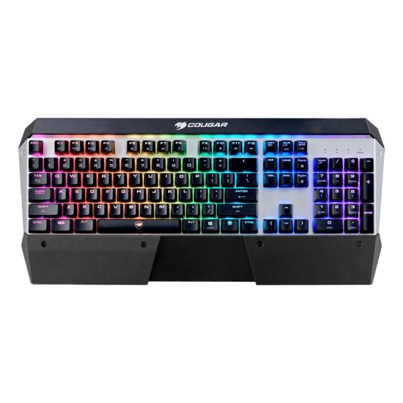 Obrázok pre COUGAR CGR-WM4MB-ATR klávesnice Hraní USB QWERTZ Německý Černá, Stříbrná