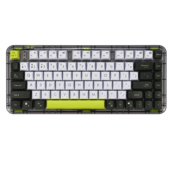 Obrázok pre ASUS Jelly75 KD201 KEYBOARD/VT-GN/GE/83 klávesnice Univerzální USB + RF Wireless + Bluetooth Vícebarevný