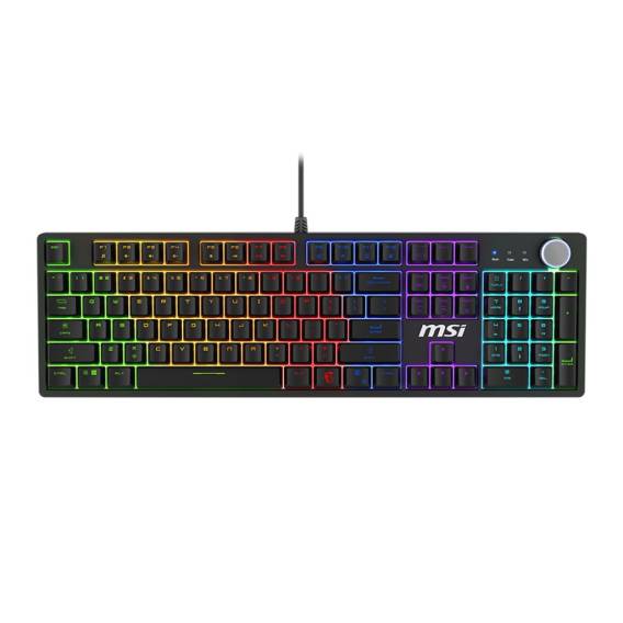 Obrázok pre MSI FORGE GK320 RED klávesnice Hraní USB QWERTY Anglický Černá