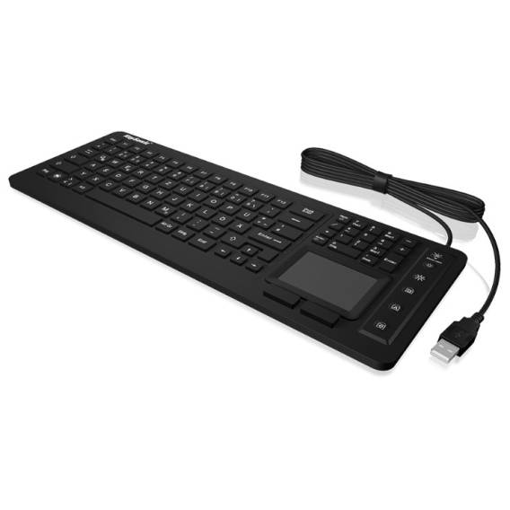 Obrázok pre KeySonic KSK-6231 INEL (UK) klávesnice Průmyslové USB QWERTY Britská angličtina Černá