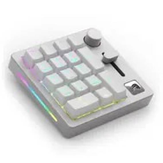Obrázok pre Keychron GMMK Numpad klávesnice Domov/kancelář USB + RF Wireless + Bluetooth Bílá