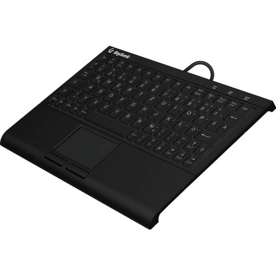 Obrázok pre KeySonic KSK-3211ELU (DE) klávesnice Domácí USB QWERTZ Německý Černá