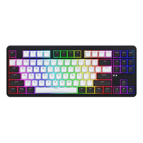 Obrázok pre HATOR Rockfall 3 TKL Wireless klávesnice Hraní USB + RF Wireless + Bluetooth QWERTY US Mezinárodní Černá