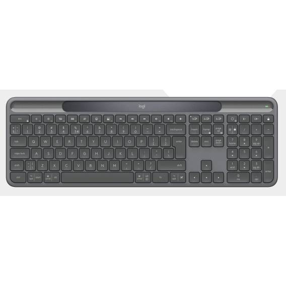 Obrázok pre Logitech Signature Slim Solar + K980 for Business klávesnice Univerzální RF bezdrátové + Bluetooth QWERTZ Německý Grafit