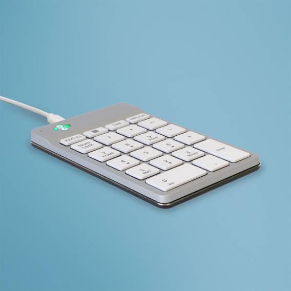 Obrázok pre R-Go Tools RGOCONMWDWH numerická klávesnice Laptop USB Bílá