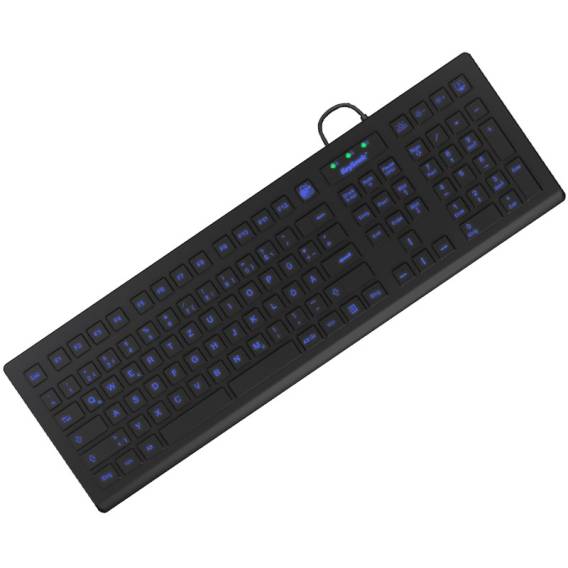 Obrázok pre KeySonic KSK-8031INEL-B (DE) klávesnice Průmyslové USB QWERTZ Německý Černá