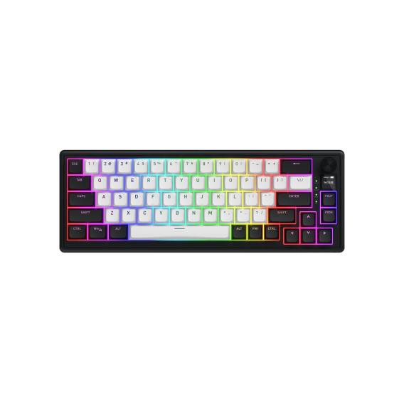 Obrázok pre HATOR Skyfall 65 MAG ULTIMA 8K wireless klávesnice Hraní USB + RF Wireless + Bluetooth QWERTY Americká angličtina Černá, Bílá