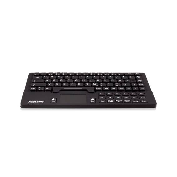 Obrázok pre KeySonic KSK-5031IN (DE) klávesnice Univerzální USB QWERTZ Německý Černá
