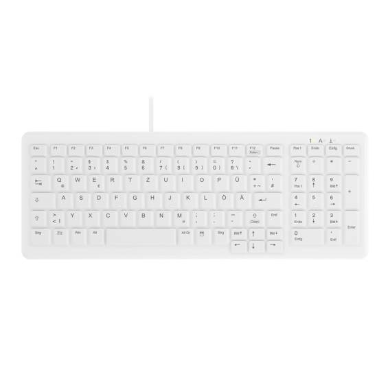 Obrázok pre Contour Design Active Key AK-C7000 klávesnice Lékařský USB QWERTZ Německý Bílá