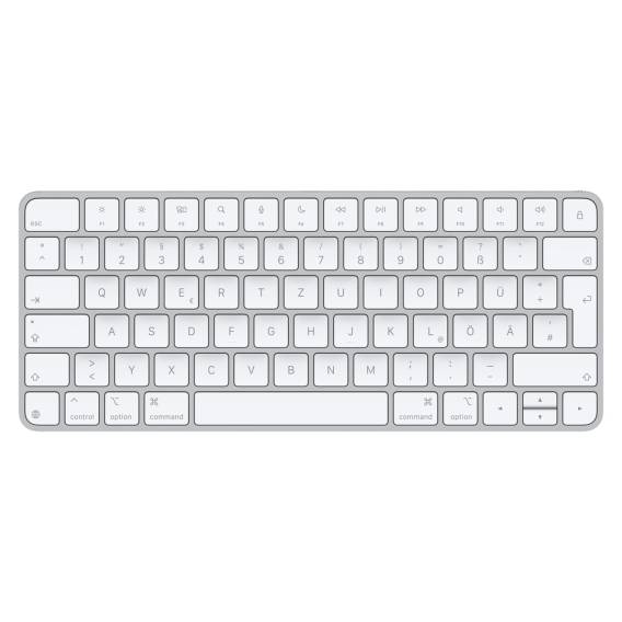 Obrázok pre Apple Magic klávesnice Univerzální USB + Bluetooth QWERTZ Německý Bílá