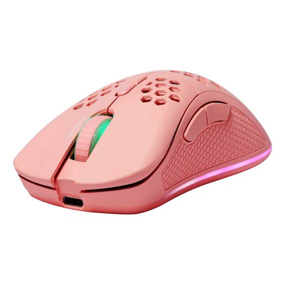 Obrázok pre Deltaco Gaming GAM-120-P myš Hraní Pro praváky RF Wireless + Bluetooth + USB Type-C Laser 4800 DPI