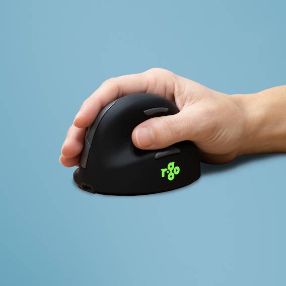 Obrázok pre R-Go Tools RGOHBRSWLBL myš Kancelář Pro praváky Bluetooth Optický 2400 DPI