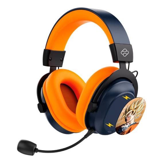Obrázok pre Blade DB2001 sluchátka / náhlavní souprava Sluchátka s mikrofonem Kabelový a bezdrátový Přes hlavu Hraní USB typu C Bluetooth Černá, Šedá, Oranžová