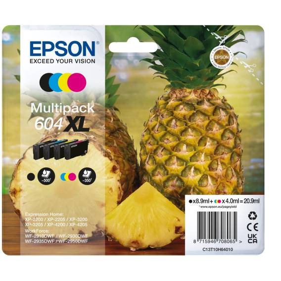 Obrázok pre Epson Multipack 4-colours 604XL Ink