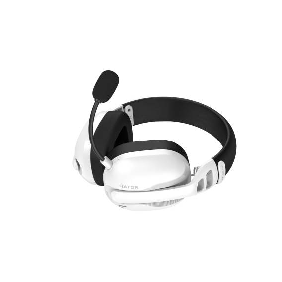 Obrázok pre HATOR Hyperpunk 3 Wireless Sluchátka s mikrofonem Kabelový a bezdrátový Přes hlavu Hraní USB Type-C / USB Type-A Bluetooth Bílá