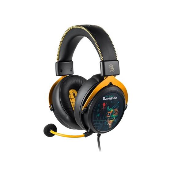 Obrázok pre Słuchawki z mikrofonem A4Tech BLOODY MR595 Renegade Midnight