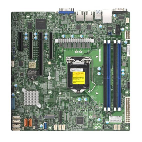Obrázok pre Supermicro X12STL-F-B Bulk Intel C252 LGA 1200 (Socket H5) Micro ATX